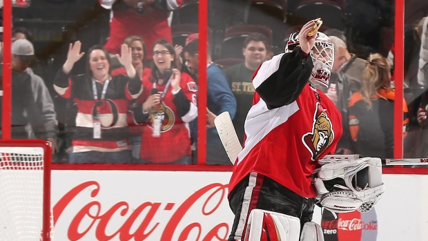 Andrew Hammond, Andre Ringuette/National Hockey League/Getty Images Andrew Hammond
