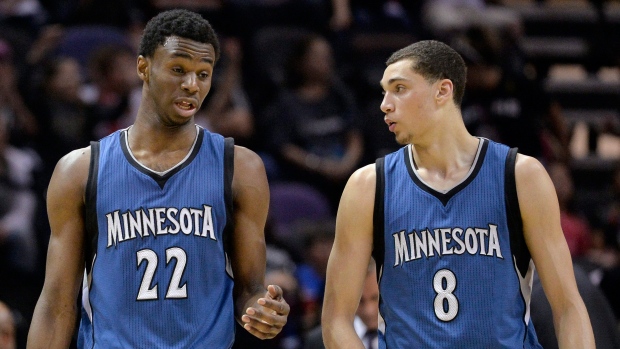  Andrew Wiggins, Zach LaVine