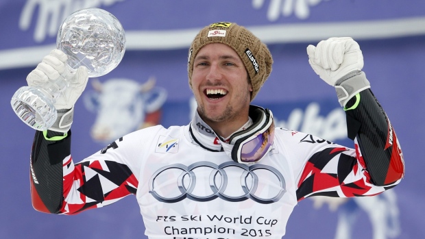 Marcel Hirscher, The Canadian Press Marcel Hirscher