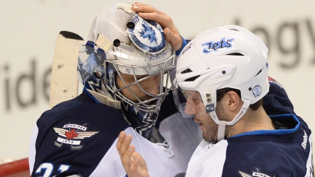 Ondrej Pavelec Lee Stempniak, The Canadian Press Ondrej Pavelec Lee Stempniak
