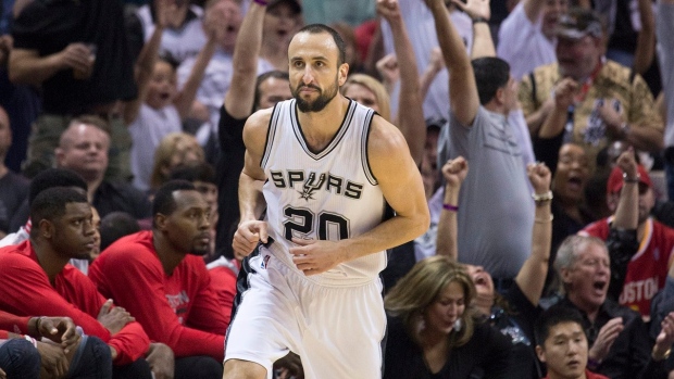 Emmanuel Ginobili, The Canadian Press Emmanuel Ginobili