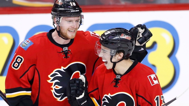 Matt Stajan, Johnny Gaudreau, The Canadian Press Matt Stajan, Johnny Gaudreau