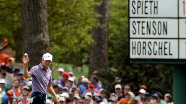 Jordan Spieth, The Canadian Press Jordan Spieth