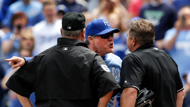 Ned Yost gets ejected