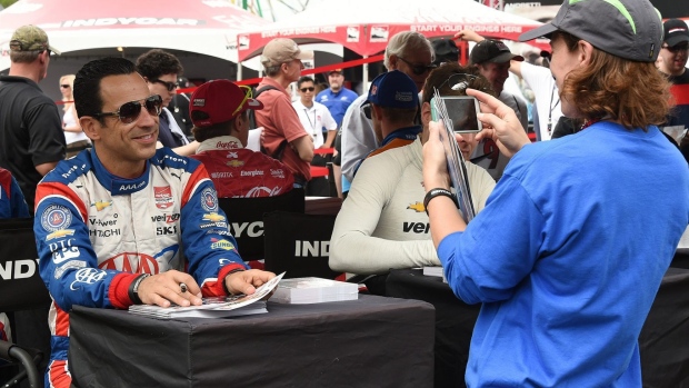 Helio Castroneves, The Canadian Press Helio Castroneves