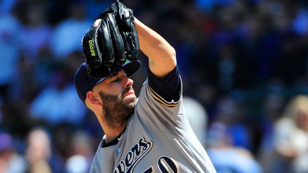 Mike Fiers, The Canadian Press Mike Fiers