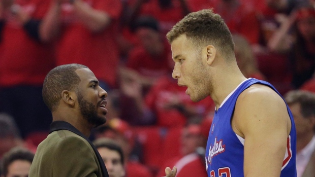 Chris Paul and Blake Griffin