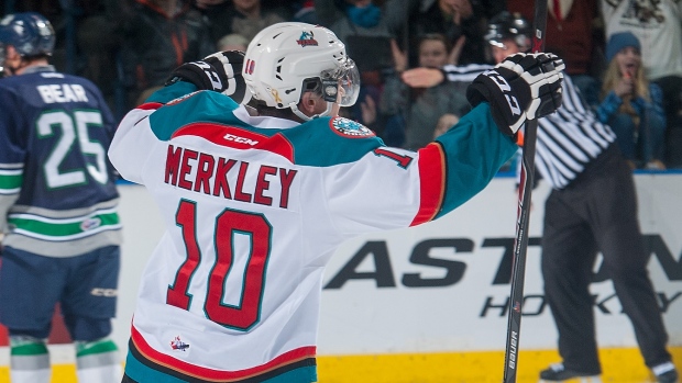 Nick Merkley, Marissa Baecker/Getty Images Nick Merkley