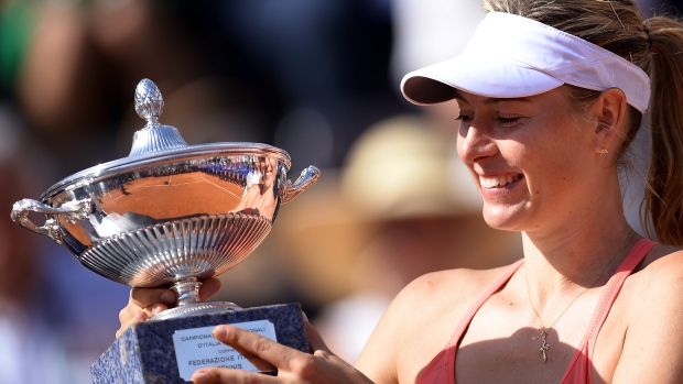 Maria Sharapova, FILIPPO MONTEFORTE/AFP/Getty Images Maria Sharapova