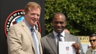 Roger Goodell and DeMaurice Smith