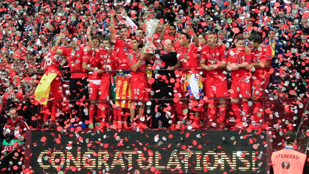 Sevilla celebrates