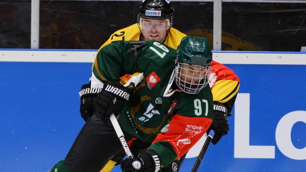 Oliver Kylington, Faerjestad Karlstad/Champions Hockey League/Getty Images Oliver Kylington