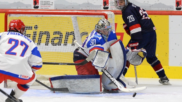 Ilya Samsonov, Matt Zambonin Ilya Samsonov