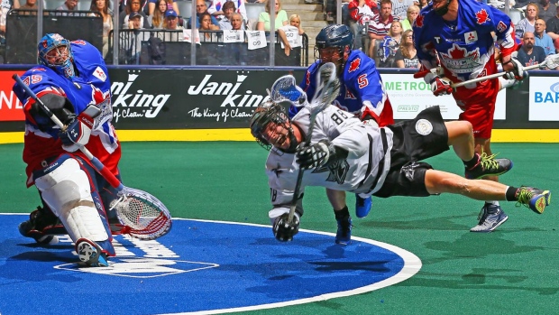 Edmonton Rush vs. Toronto Rock, National Lacrosse League Edmonton Rush vs. Toronto Rock