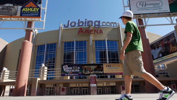 Jobing.com Arena, The Canadian Press Jobing.com Arena