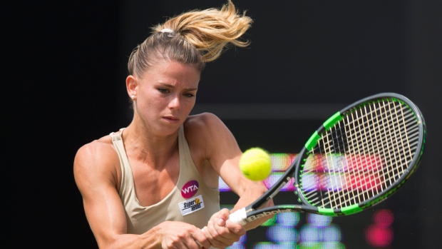 Camila Giorgi, The Canadian Press Camila Giorgi