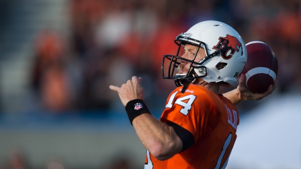Travis Lulay, The Canadian Press Travis Lulay