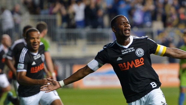 Maurice Edu , Drew Hallowell/Getty Images Maurice Edu