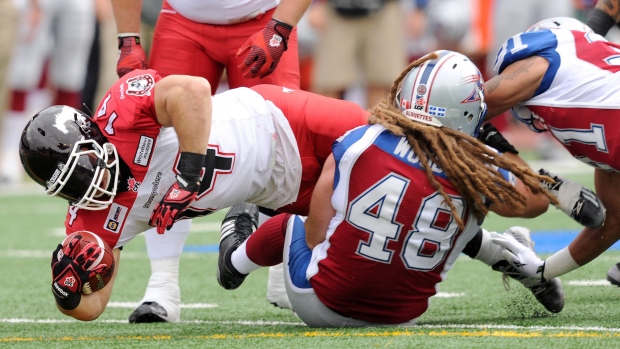 Calgary Stampeders v Montreal Alouettes, Richard Wolowicz/Getty Images Calgary Stampeders v Montreal Alouettes