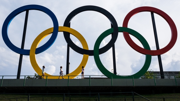 Olympic Rings, YASUYOSHI CHIBA/AFP/Getty Images Olympic Rings