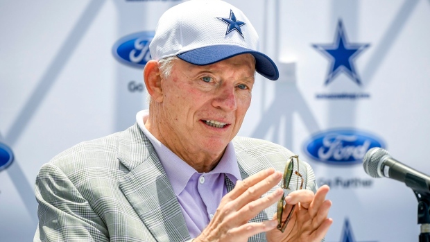 Jerry Jones, The Canadian Press Jerry Jones