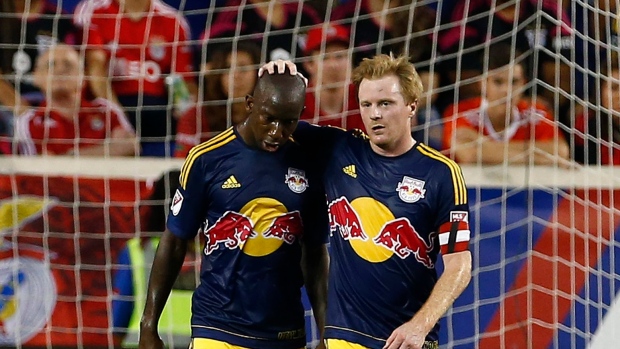 Bradley Wright-Phillips and Dax McCarthy