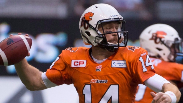 Travis Lulay, The Canadian Press Travis Lulay