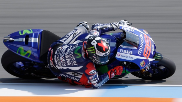 Jorge Lorenzo, The Canadian Press Jorge Lorenzo