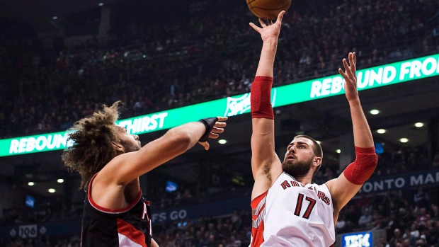 Jonas Valanciunas, The Canadian Press Jonas Valanciunas
