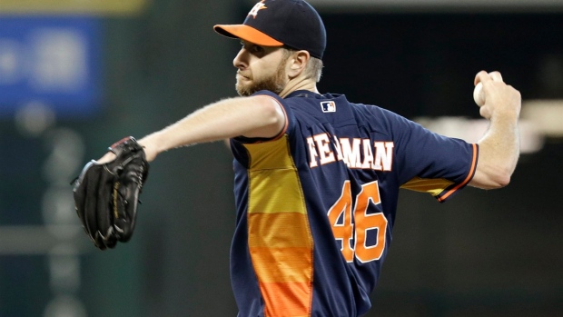 Feldman goes 6 innings, Altuve adds 3 hits, 2 steals to help Astros subdue Tigers 6-4 Article Image 0