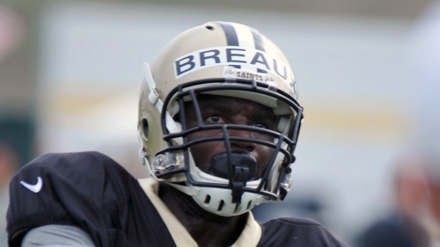 Delvin Breaux , The Canadian Press Delvin Breaux
