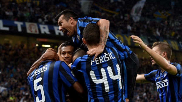 Inter celebrates