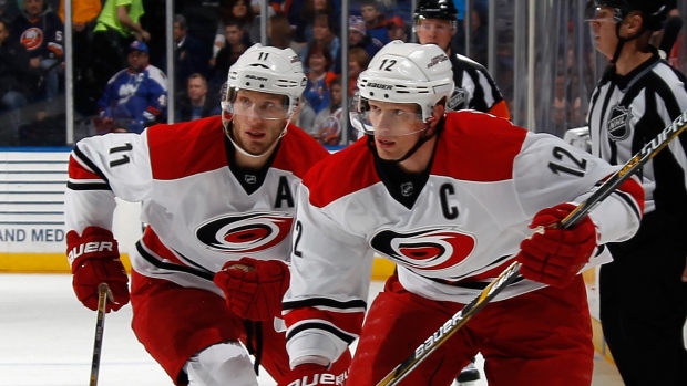 Eric Staal and Jordan Staal