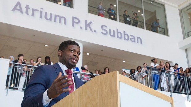 Canadiens P.K. Subban, CP Canadiens P.K. Subban