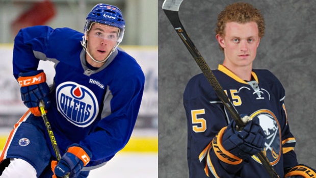 Connor McDavid and Jack Eichel, The Canadian Press/Getty Images Connor McDavid and Jack Eichel