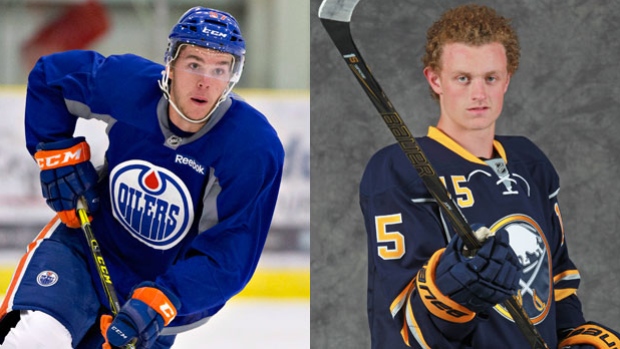 Connor McDavid and Jack Eichel