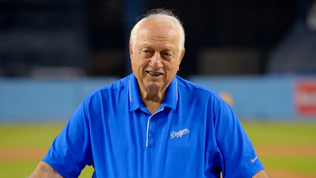 Tom Lasorda, The Canadian Press Tom Lasorda