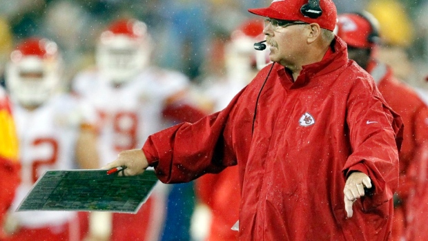 Chiefs coach Andy Reid, The Canadian Press Chiefs coach Andy Reid