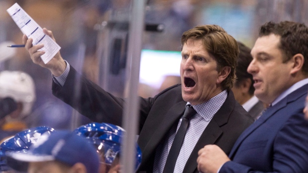 Maple Leafs Mike Babcock, CP Maple Leafs Mike Babcock