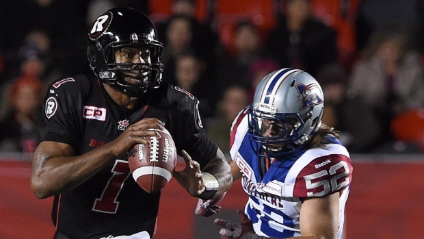 Henry Burris and Nicolas Boulay, The Canadian Press Henry Burris and Nicolas Boulay