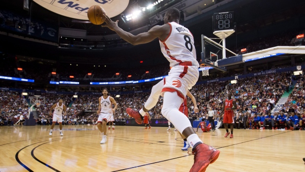 Bismack Biyombo, The Canadian Press Bismack Biyombo