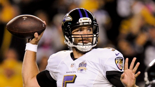 Joe Flacco, The Canadian Press Joe Flacco