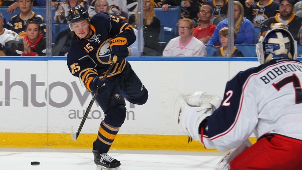 Jack Eichel and Sergei Bobrovsky