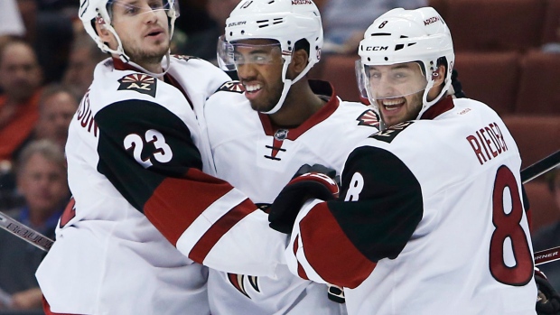 Oliver Ekman-Larsson Anthony Duclair Tobias Rieder, The Canadian Press Oliver Ekman-Larsson Anthony Duclair Tobias Rieder
