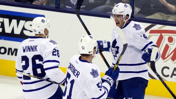 Joffrey Lupul Daniel Winnik Jake Gardiner, The Canadian Press Joffrey Lupul Daniel Winnik Jake Gardiner