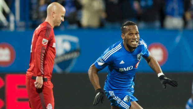 Impact Didier Drogba Toronto FC Michael Bradley, CP Impact Didier Drogba Toronto FC Michael Bradley