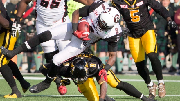 Redblacks vs. Tiger-Cats, The Canadian Press Redblacks vs. Tiger-Cats
