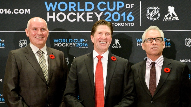 Doug Armstrong Mike Babcock Tom Renney, CP Doug Armstrong Mike Babcock Tom Renney