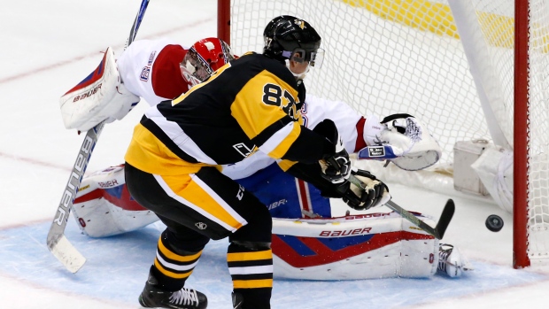 Crosby scores on Condon, The Canadian Press Crosby scores on Condon