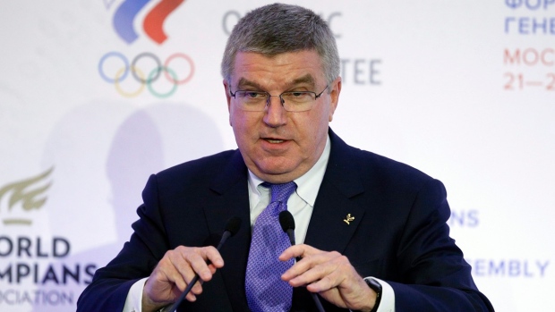 Thomas Bach IOC President, The Canadian Press Thomas Bach IOC President